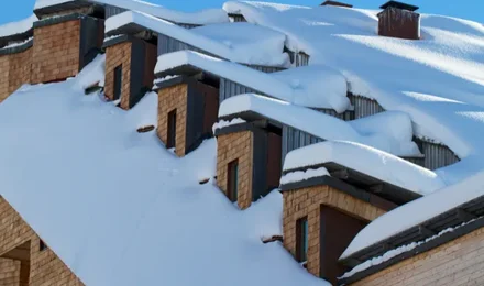 Örtliche Effekte Schneelast